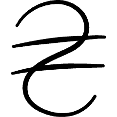 Currency Hryvnia Symbol Icon from Freehand Set