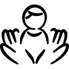 Donation Charity People Care Man Icon from Freehand Set