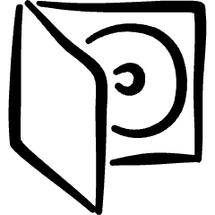 Cd Album Icon from Freehand Set