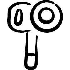 Earpods Double Tap 1 Icon from Freehand Set