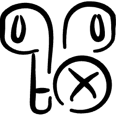 Earpods Remove Icon from Freehand Set