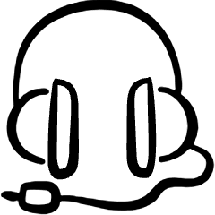 Headphones Cable Icon from Freehand Set