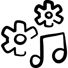 Music Genre Settings Icon from Freehand Set