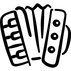 Instrument Accordian 1 Icon from Freehand Set