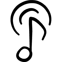 Music Note Signal 1 Icon from Freehand Set