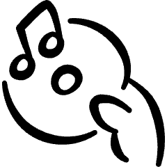 Playlist Hand Share Icon from Freehand Set