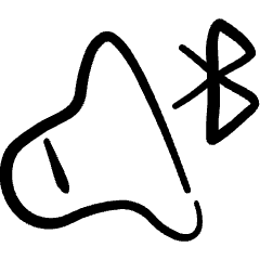 Volume Control Bluetooth Icon from Freehand Set