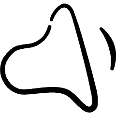 Volume Control Low Icon from Freehand Set