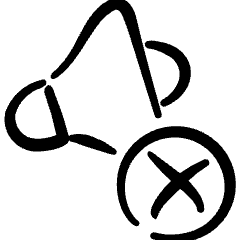 Volume Control Remove Icon from Freehand Set