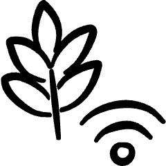 Farming Iot Monitoring Icon from Freehand Set
