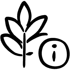 Farming Plant Info Icon from Freehand Set