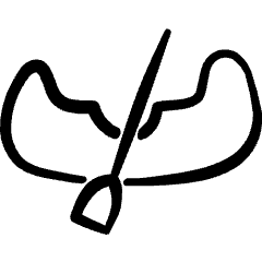 Canoe 2 Icon from Freehand Set