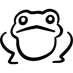 Amphibian Frog Icon from Freehand Set