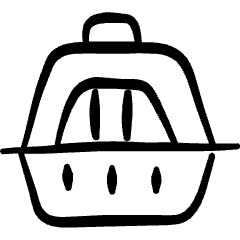 Cat Carrier Icon from Freehand Set