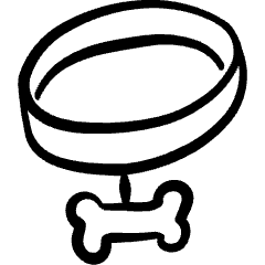 Dog Collar Icon from Freehand Set