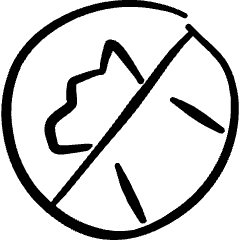 Dog Forbidden Icon from Freehand Set