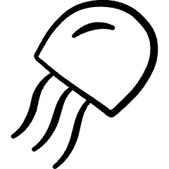 Jellyfish 1 Icon from Freehand Set