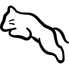 Puma Jump Icon from Freehand Set