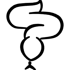 Reptile Snake Icon from Freehand Set