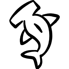 Shark Hammerhead Icon from Freehand Set