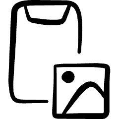 Mobilephone Action Image Icon from Freehand Set