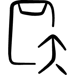 Mobilephone Action Merge Call Icon from Freehand Set