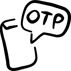 Mobilephone Action Otp Message Icon from Freehand Set