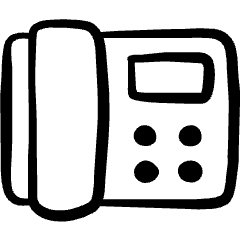 Fax Machine Icon from Freehand Set
