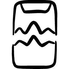 Broken Smartphone 1 Icon from Freehand Set