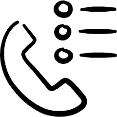 Phone Actions Menu Icon from Freehand Set