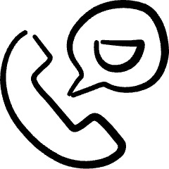 Phone Actions Smile Icon from Freehand Set