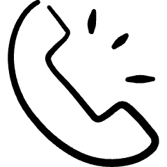 Phone Plain Icon from Freehand Set