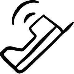 Phone Ring Icon from Freehand Set