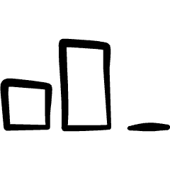 Signal Low Icon from Freehand Set