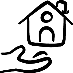 Real Estate Insurance House 1 Icon from Freehand Set