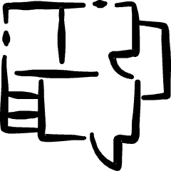 Real Estate Dimensions Blueprint Plan 2 Icon from Freehand Set