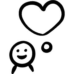 Dating Chat Man Icon from Freehand Set