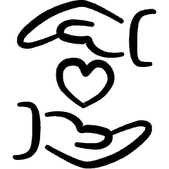 Love Heart Hands Hold 1 Icon from Freehand Set
