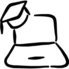 E Learning Laptop 1 Icon from Freehand Set