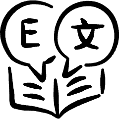 Study Language Icon from Freehand Set