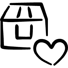 Shipment Management Favorite Heart Icon from Freehand Set