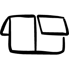 Shipment Open Icon from Freehand Set