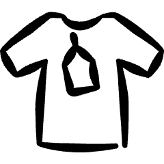 Products Cloth Tag Icon from Freehand Set