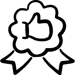 Like Ribbon 1 Icon from Freehand Set