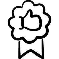 Like Ribbon 3 Icon from Freehand Set