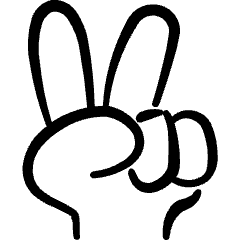 Mood Peace Icon from Freehand Set