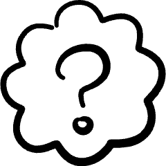 Mood Question Bubble Icon from Freehand Set