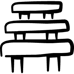 Athletics Jumping Icon from Freehand Set