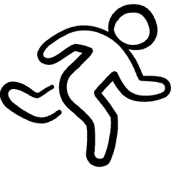 Athletics Running 2 Icon from Freehand Set