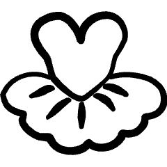 Dancing Ballet Dress Icon from Freehand Set